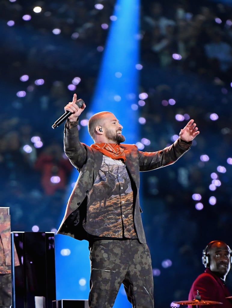 Justin Timberlake Super Bowl Halftime Show Pictures 2018