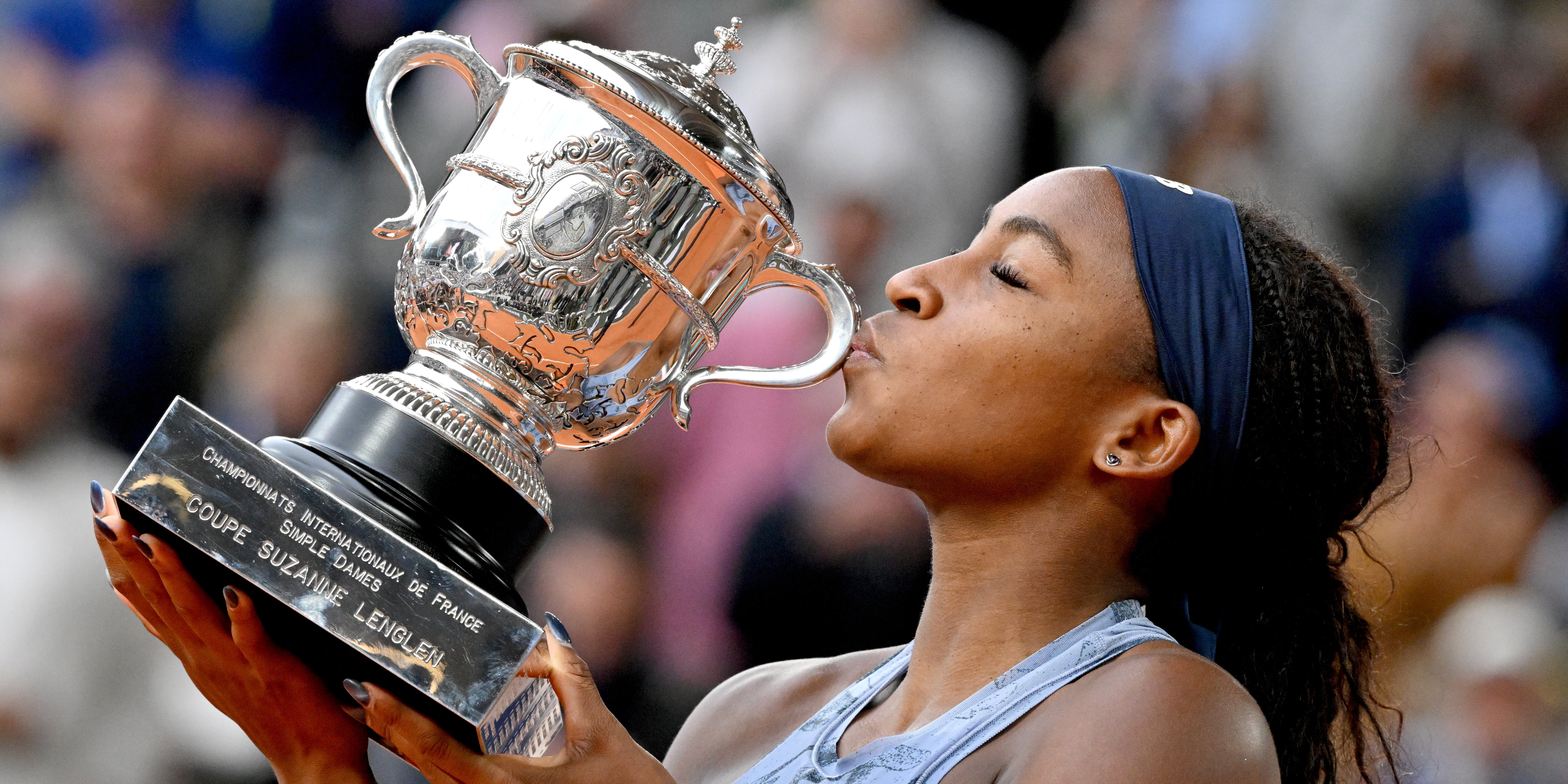 Hey, So That's Not the French Open Trophy Coco Gauff Actually Took Home