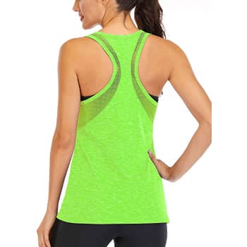 Fihapyli ICTIVE Workout Tank Tops for Women Sleeveless Yoga Tops for Women  Mesh Racerback Tank Tops Muscle Tank : : Clothing, Shoes 