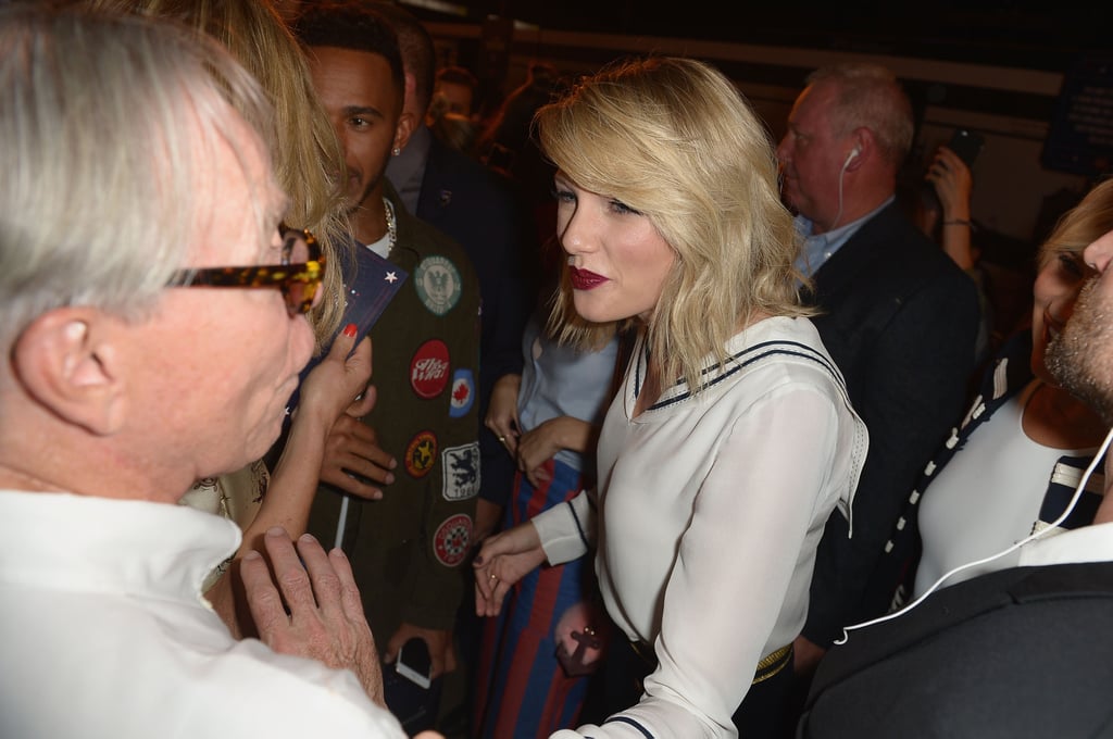 Taylor Swift at Tommy Hilfiger's Fashion Show in NYC 2016
