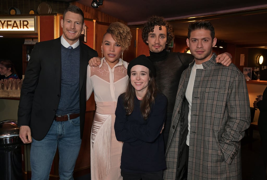 Pictures of the Umbrella Academy Cast Hanging Out