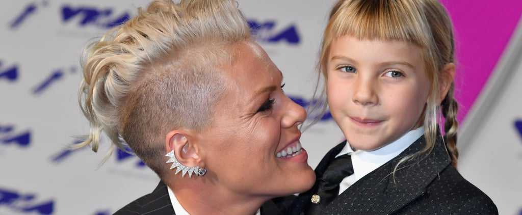 Pink Shares a Photo of Daughter Willow's Homemade Face Mask