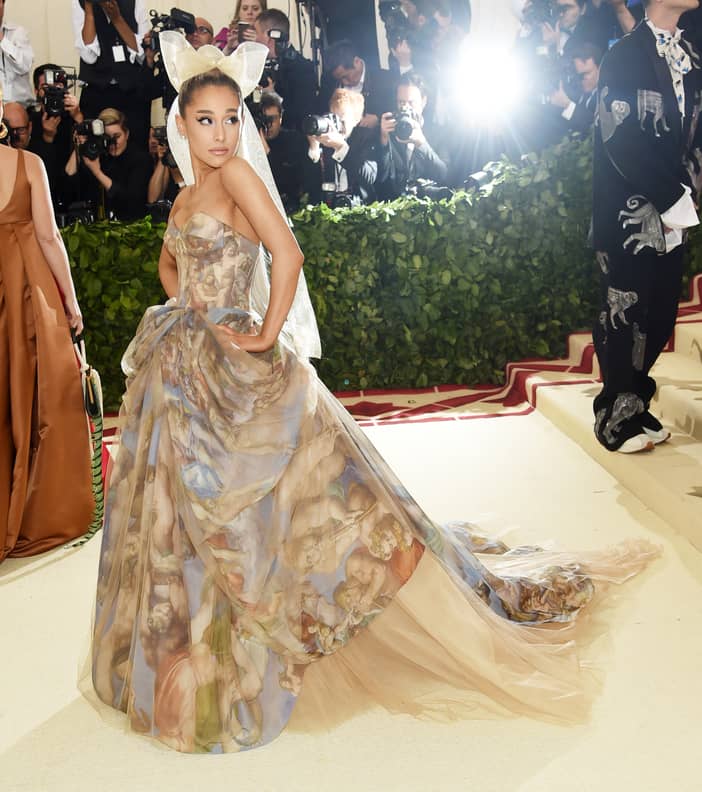 Ariana Grande Met Gala Dress 2018 POPSUGAR Fashion
