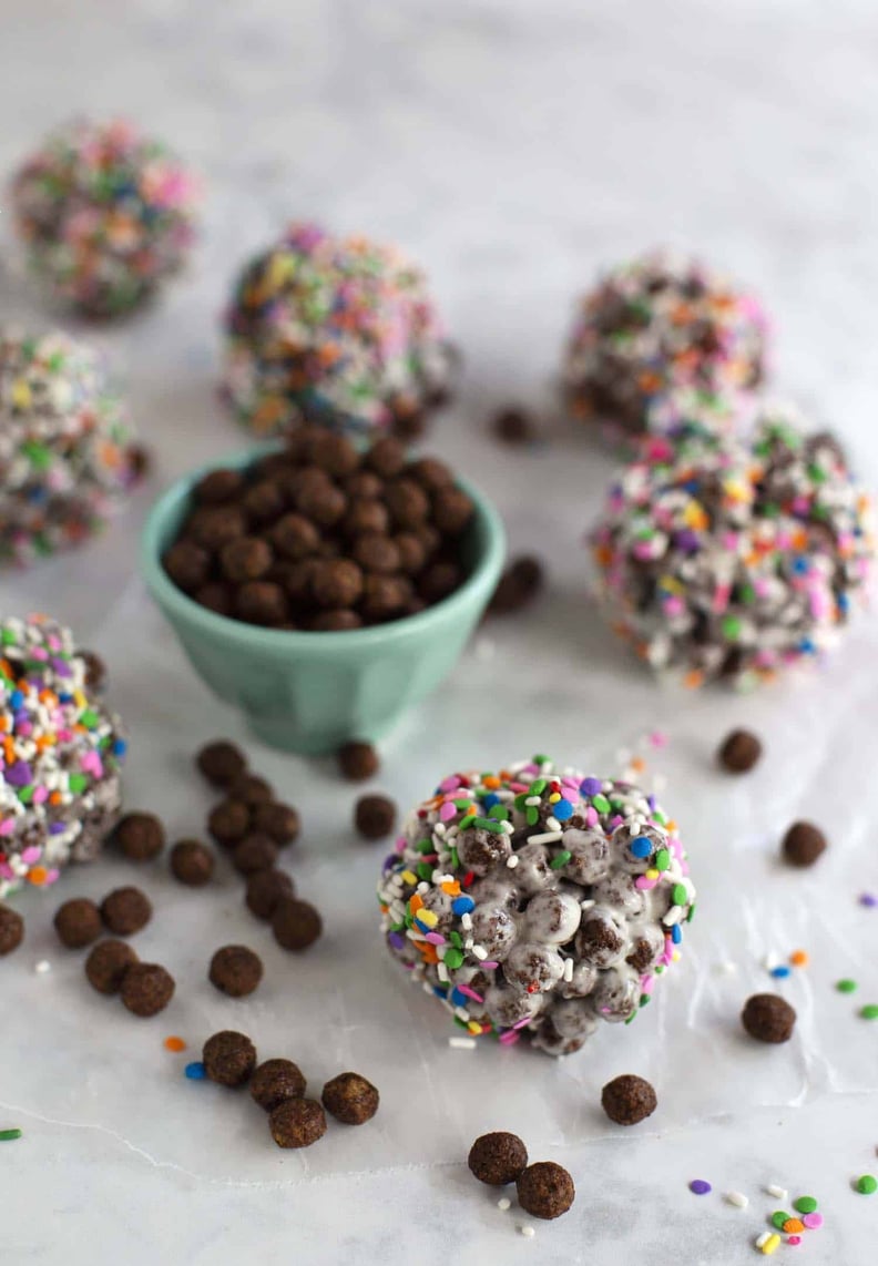 Cocoa Puffs Popcorn Balls