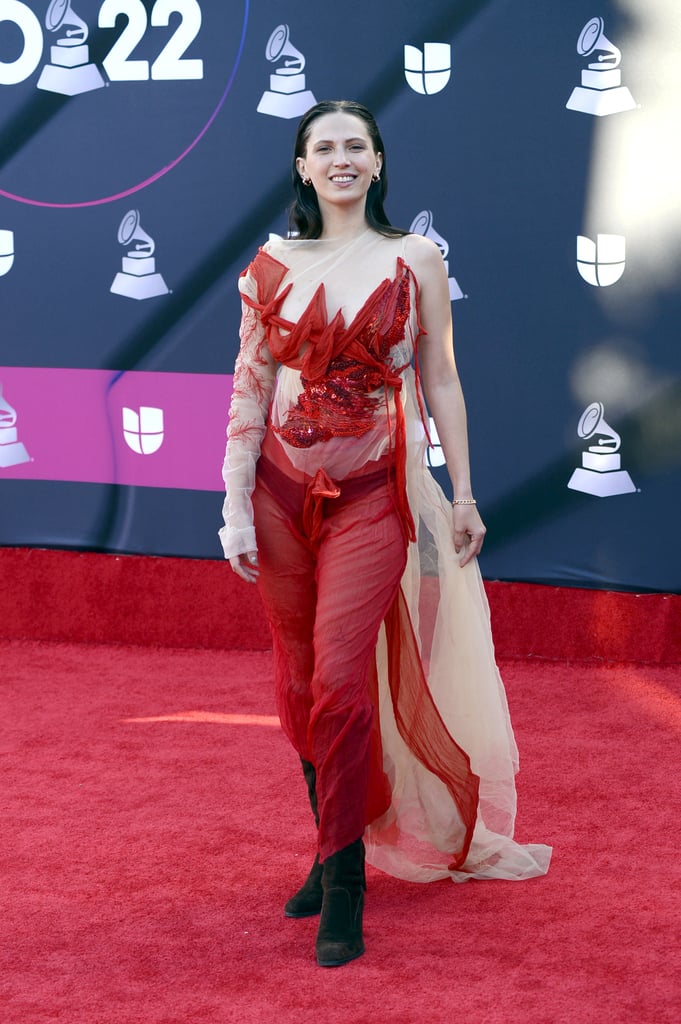 Feli Colina at the 2022 Latin Grammy Awards