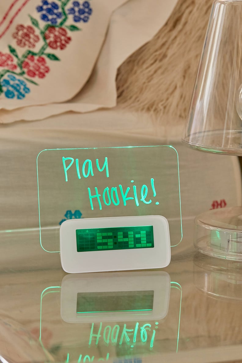 LED Scribble Alarm Clock