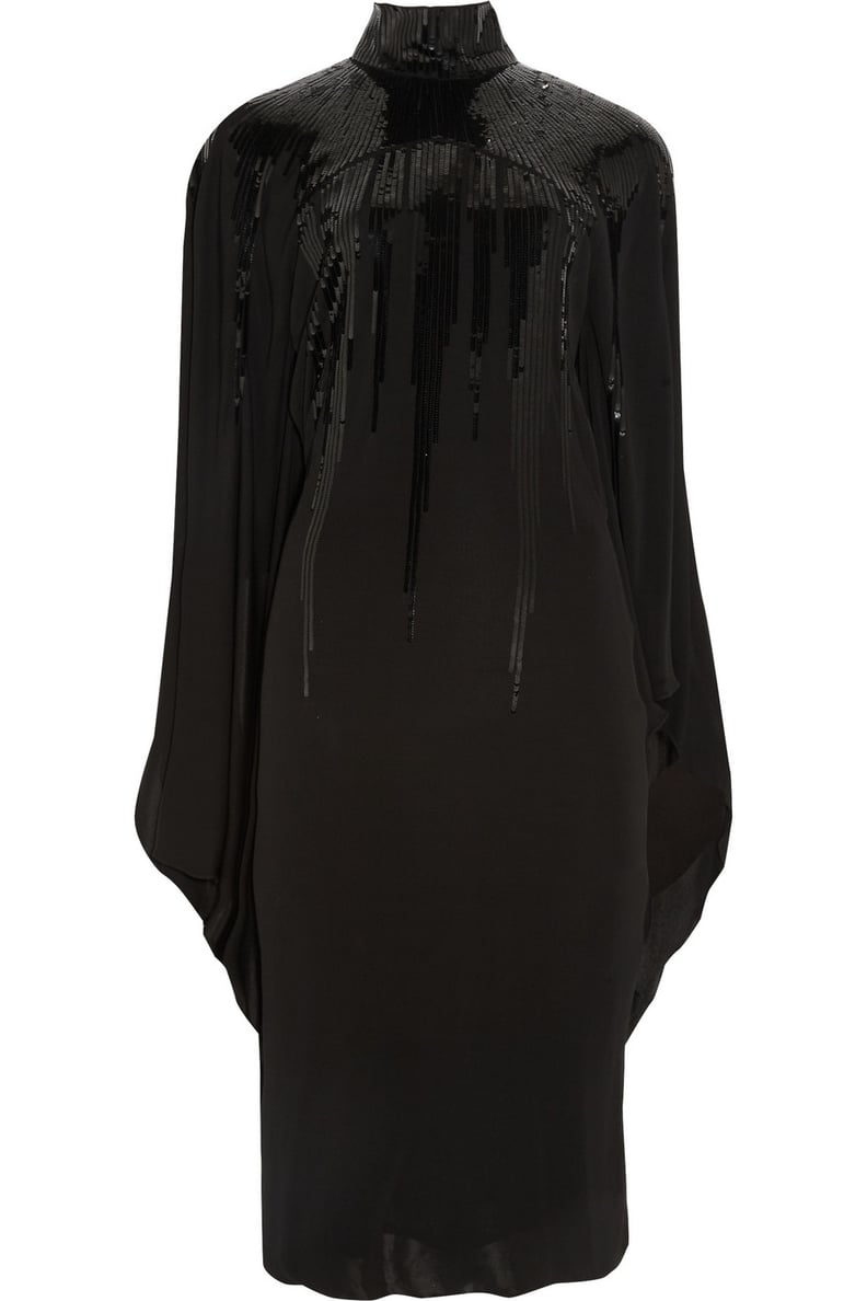 Roberto Cavalli Sequined Jersey-Crepe Dress