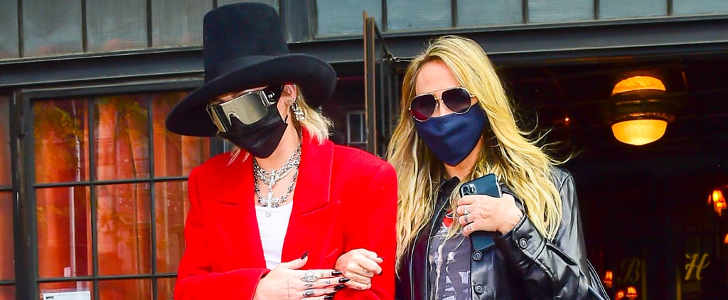 Miley Cyrus and Her Mom Only Have 1 Other Essential Besides a Face Mask: These Designer Bags