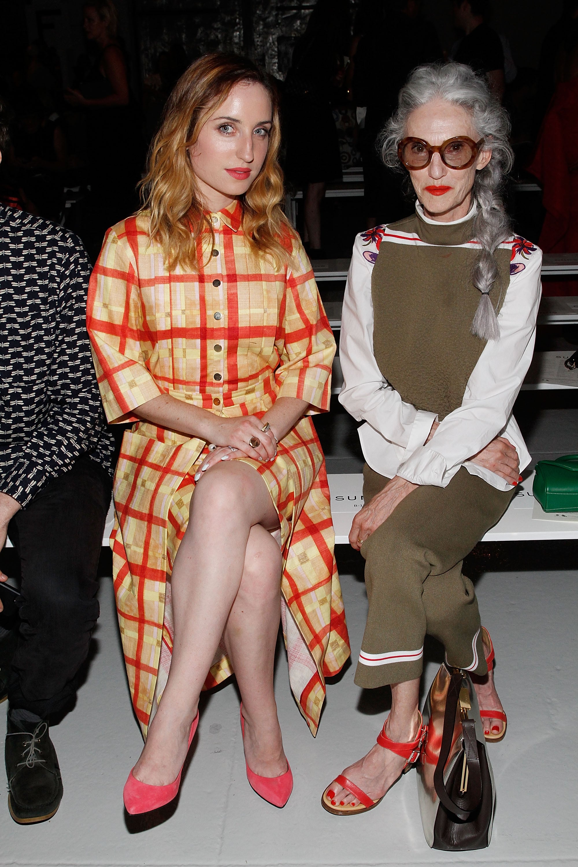 Khaki and hot sale red outfits