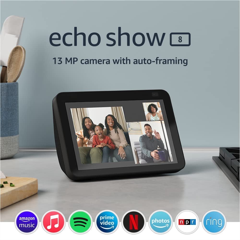 A Smart Assistant: Echo Show 8 (2nd Gen)