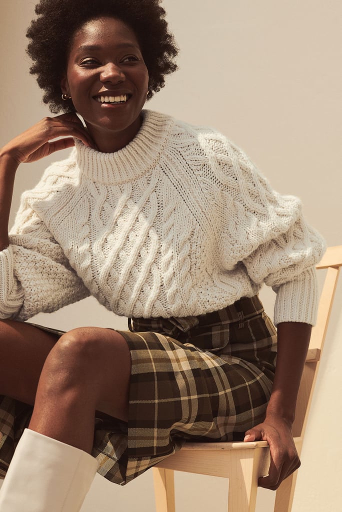 Cable-Knit Sweater