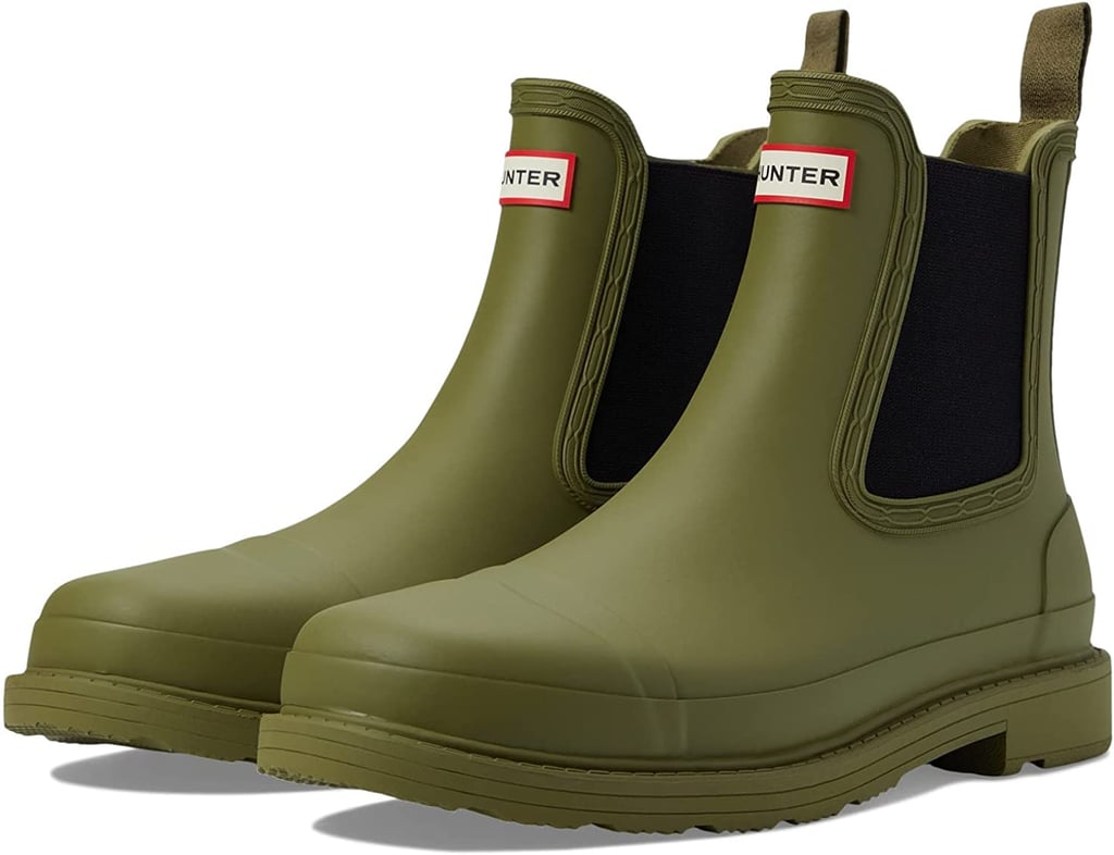 Best Rain Chelsea Boots For Women: Hunter Commando Chelsea Boots