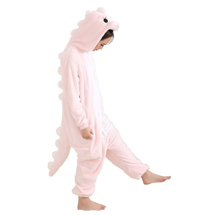 Pink Dinosaur Onesie Best Onesie Costumes on Amazon POPSUGAR Smart