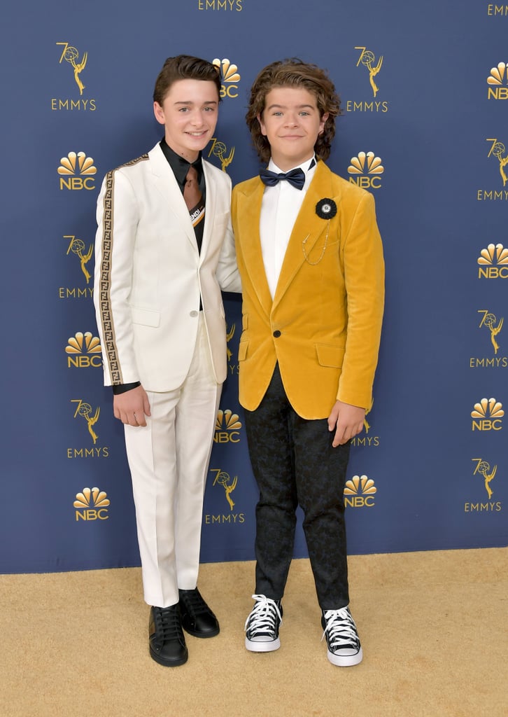 Stranger Things Cast Outfits Emmys Red Carpet 2018