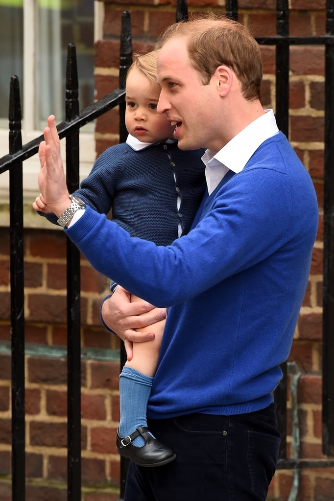 Prince George at the Hospital 2015