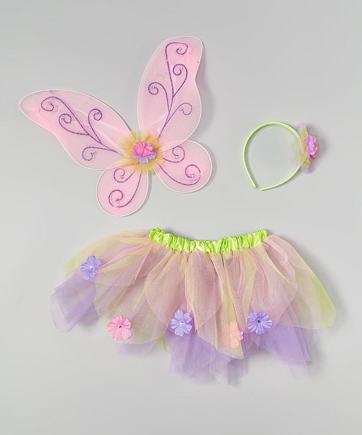 Pink Butterfly Dress-Up Set