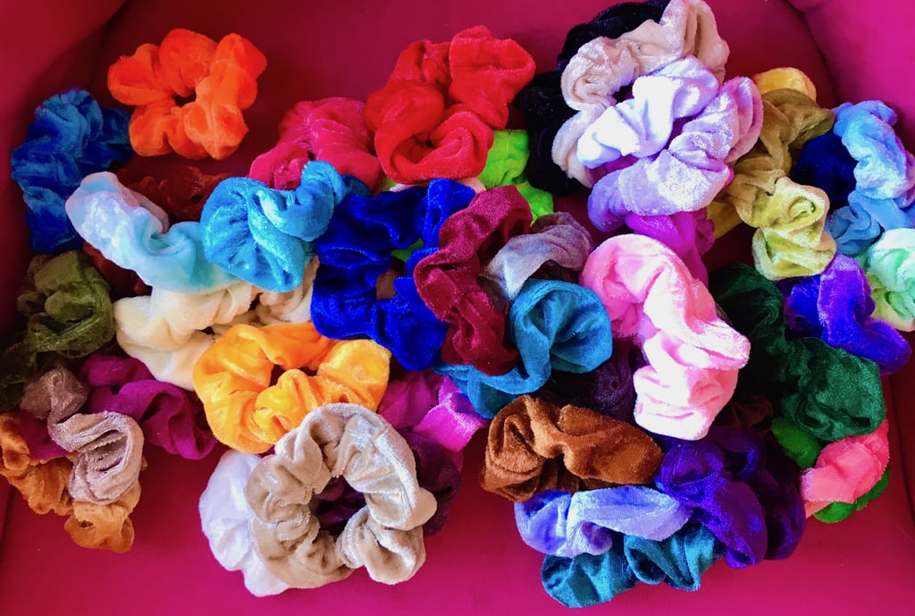 Soft Fabric Best Cheap Pack of Scrunchies on Amazon POPSUGAR Beauty