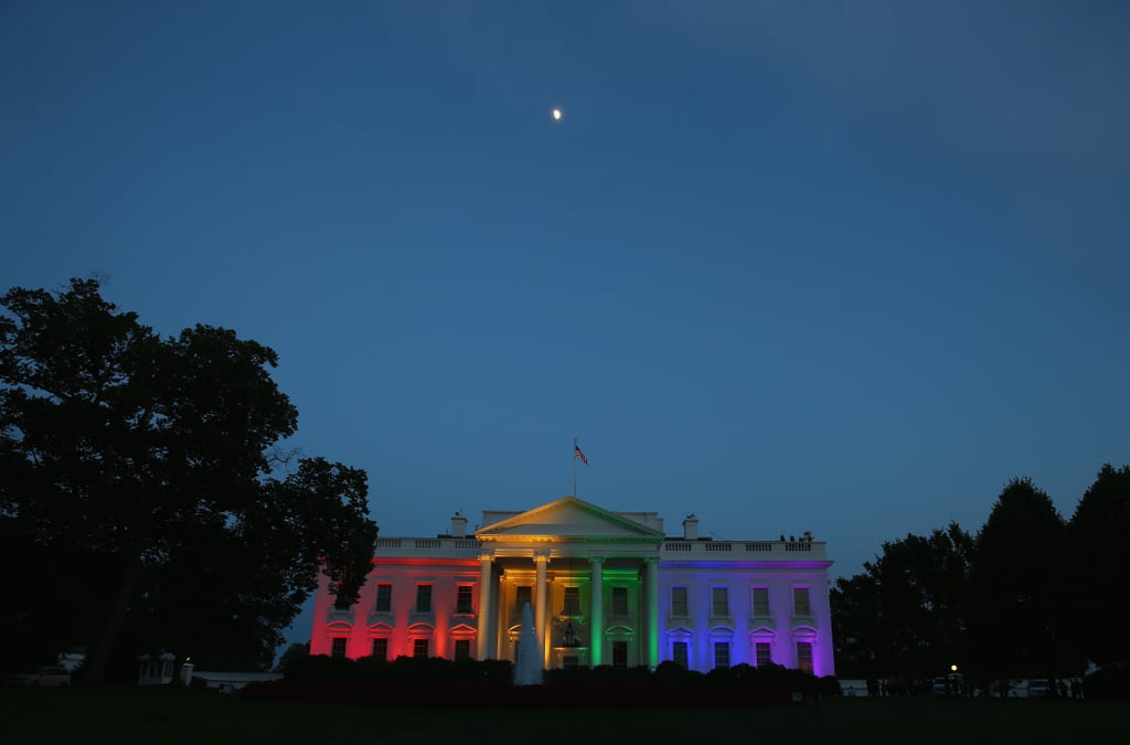 Rainbow White House | Pictures