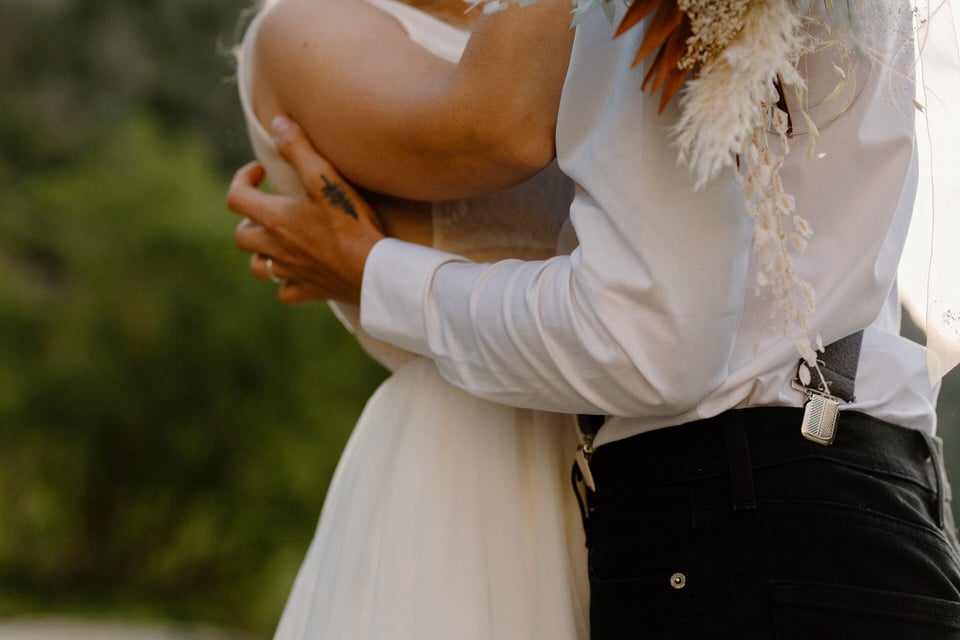 Mountain Camping Elopement