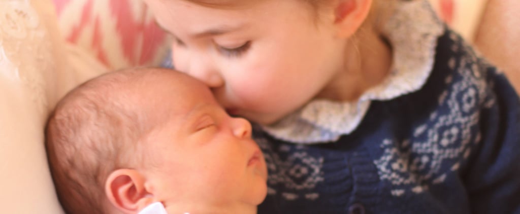 Princess Charlotte and Prince Louis First Portraits