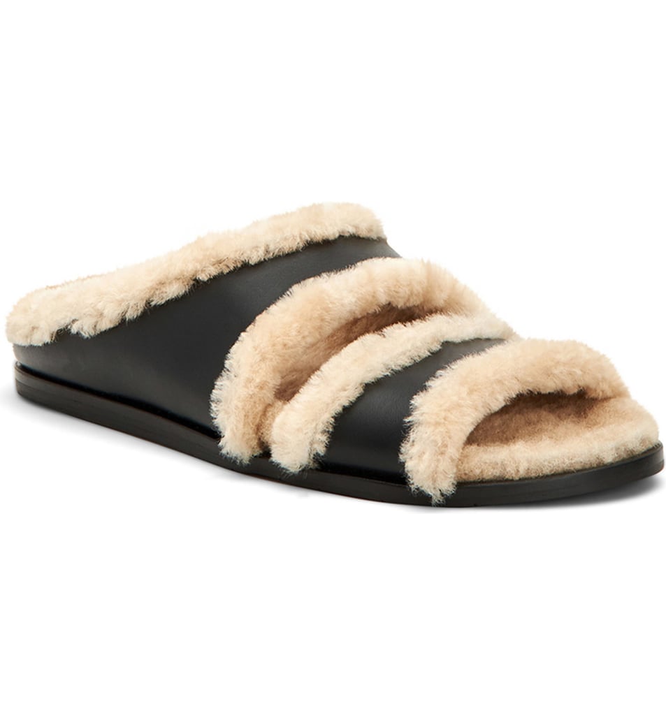 Aquatalia Imina Genuine Shearling Slipper