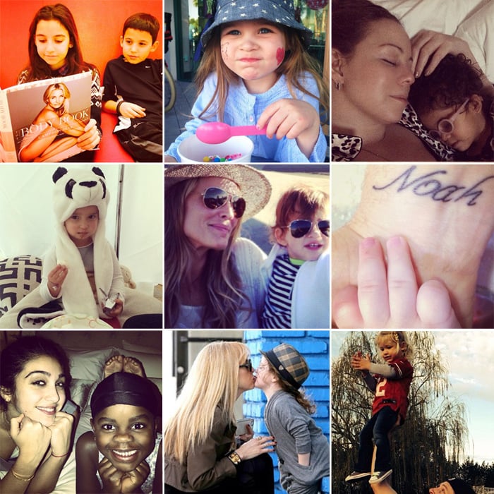 Celebrity Moms' Instagram Pictures Jan. 18 to 24, 2014