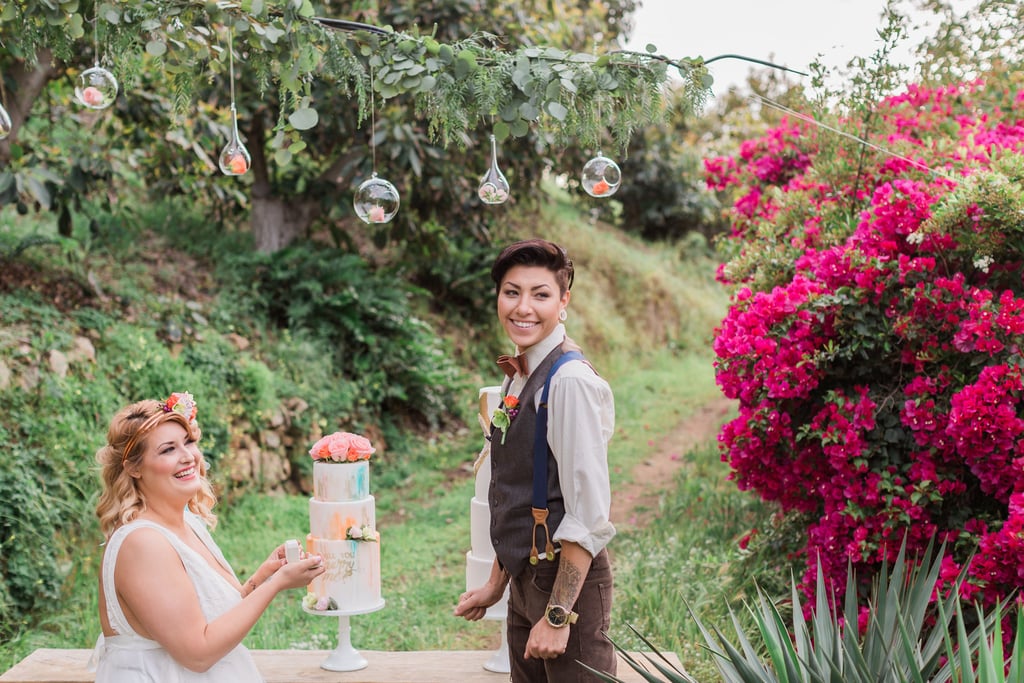 Surprise Proposal in a Styled Wedding Shoot