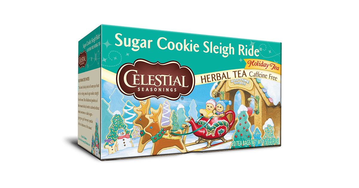Celestial Seasonings Sugar Cookie Sleigh Ride | Calorie Saving Tip For