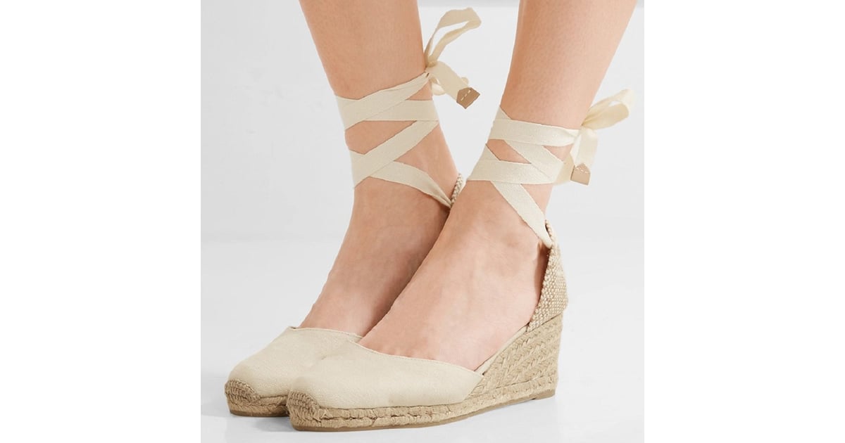 Dellytop Espadrille Lace up Wedges | Best Summer Shoes From Amazon ...