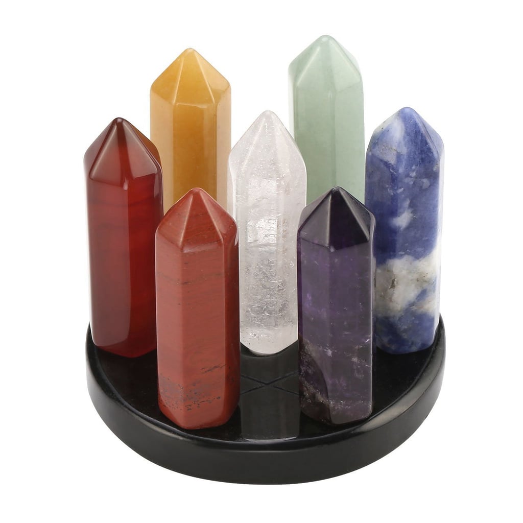 Jovivi 7 Chakra Star Group Healing Crystal