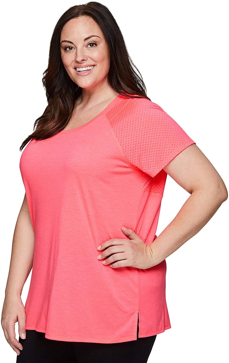 RBX Active Plus Size Running Yoga Top