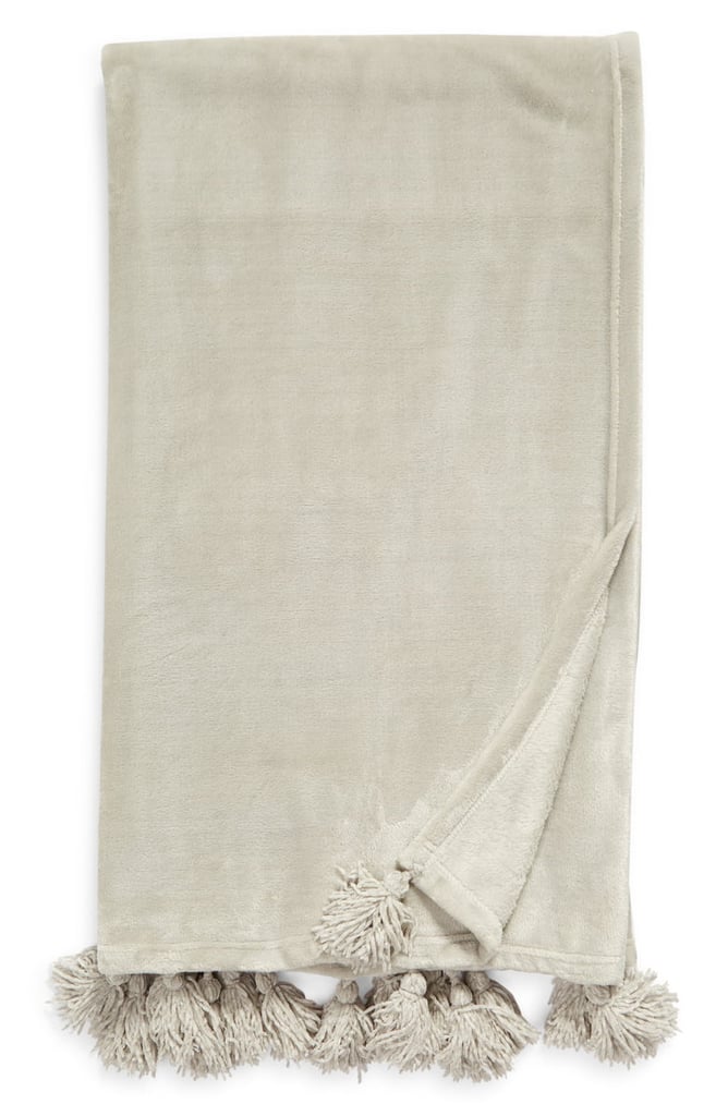 Nordstrom Bliss Plush Tassel Throw