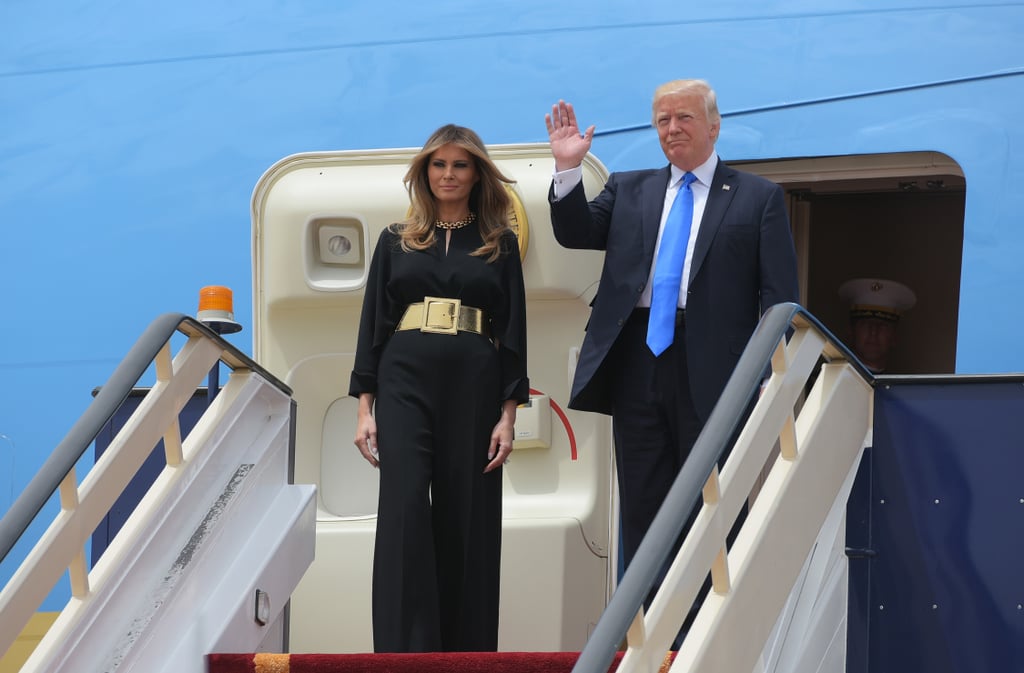 Melania Trump Wears Jumpsuit in Saudi Arabia