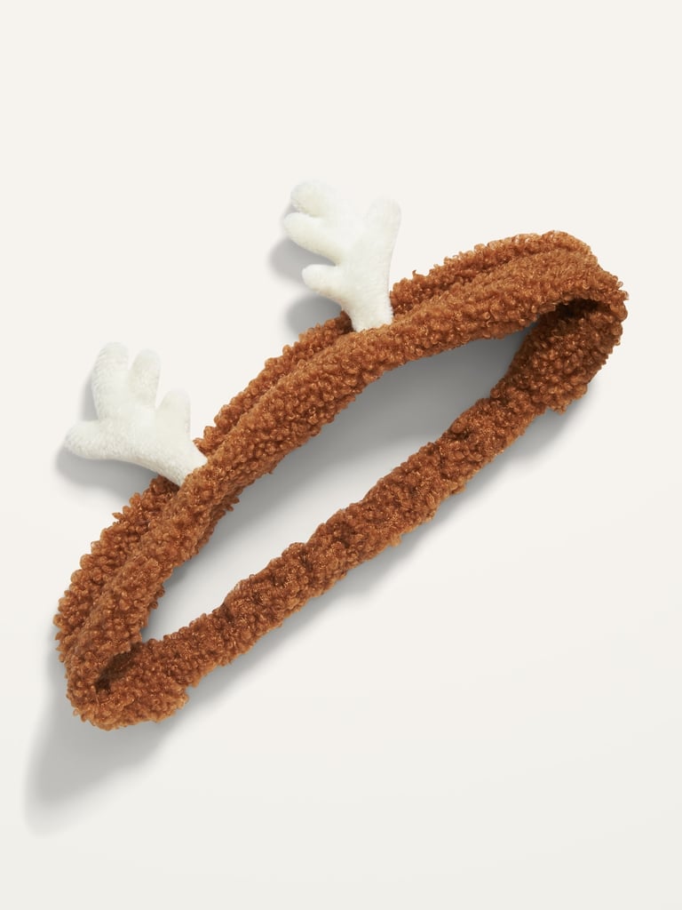 Plush Reindeer Antlers Headband for Toddler