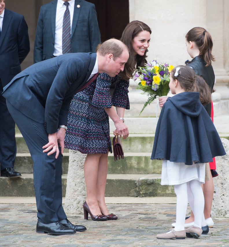 They Accepted Flowers From Children