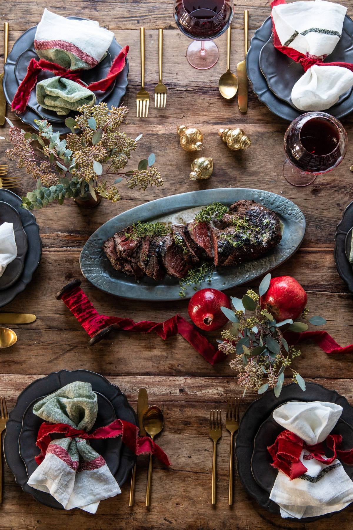 Roasted Beef Tenderloin With Mushrooms And White Wine Cream Sauce Party Of 2 The Best Recipes To Make For An Intimate Christmas Dinner Popsugar Food Photo 9