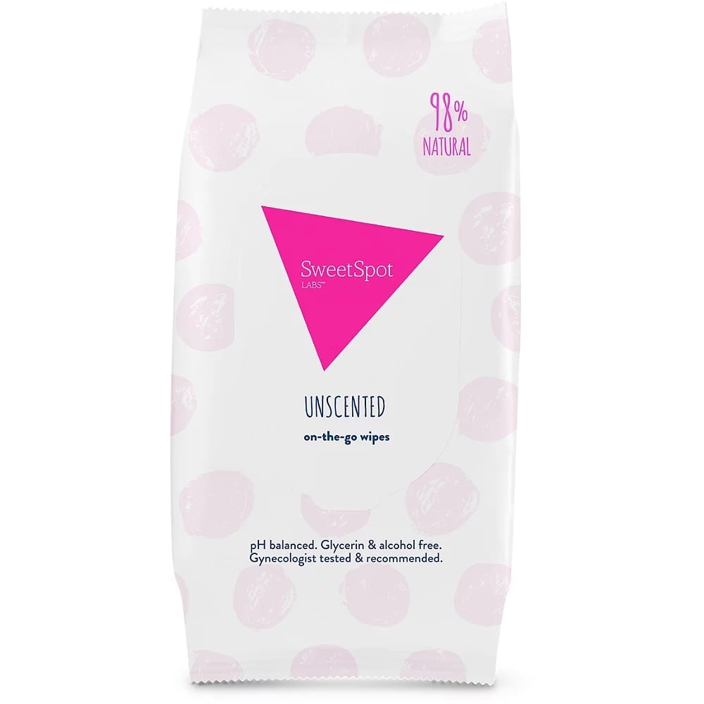 SweetSpot Labs Unscented On-The-Go Wipes