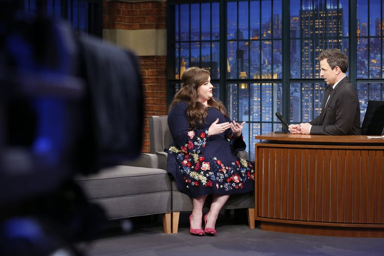 Aidy on Late Night With Seth Meyers