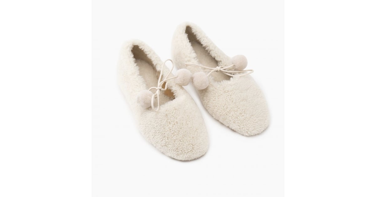Sleeper shearling sale slippers