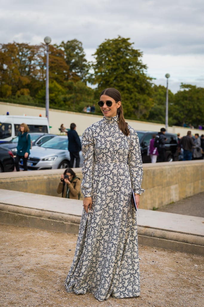 Choose a Printed Long-Sleeved Dress