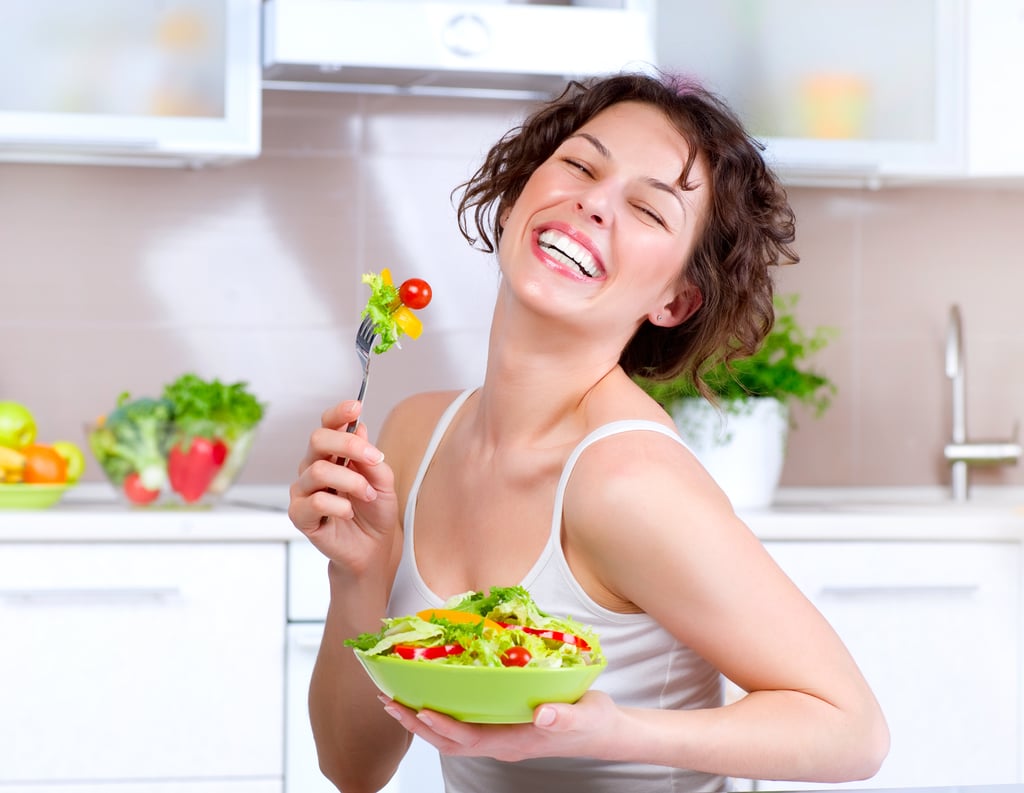 Happiness Is a Plain Salad