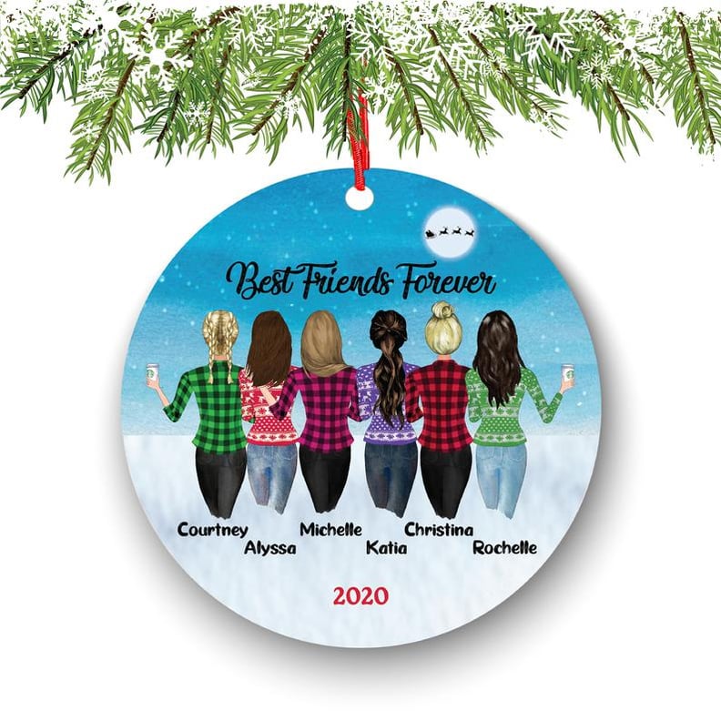 Soul Sisters Best Friends Christmas Ornament