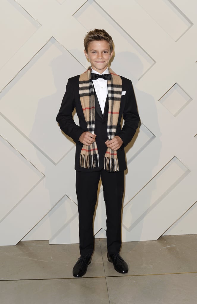 Romeo Beckham at Burberry Festive Campaign Launch | Photos