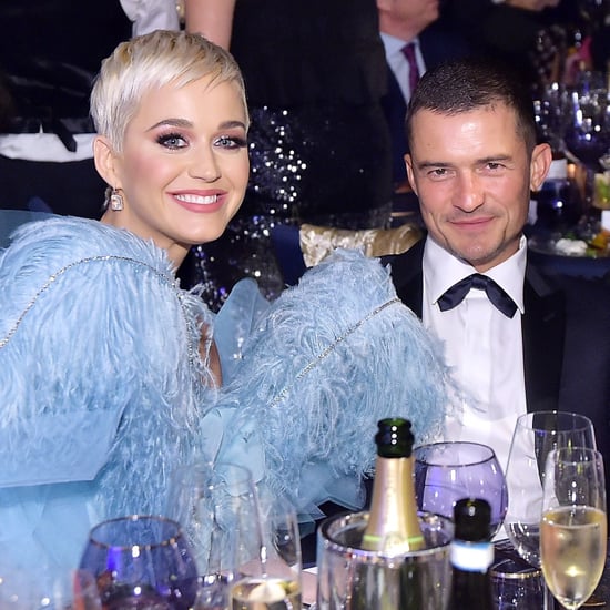 Katy Perry and Orlando Bloom at the 2018 amfAR Gala