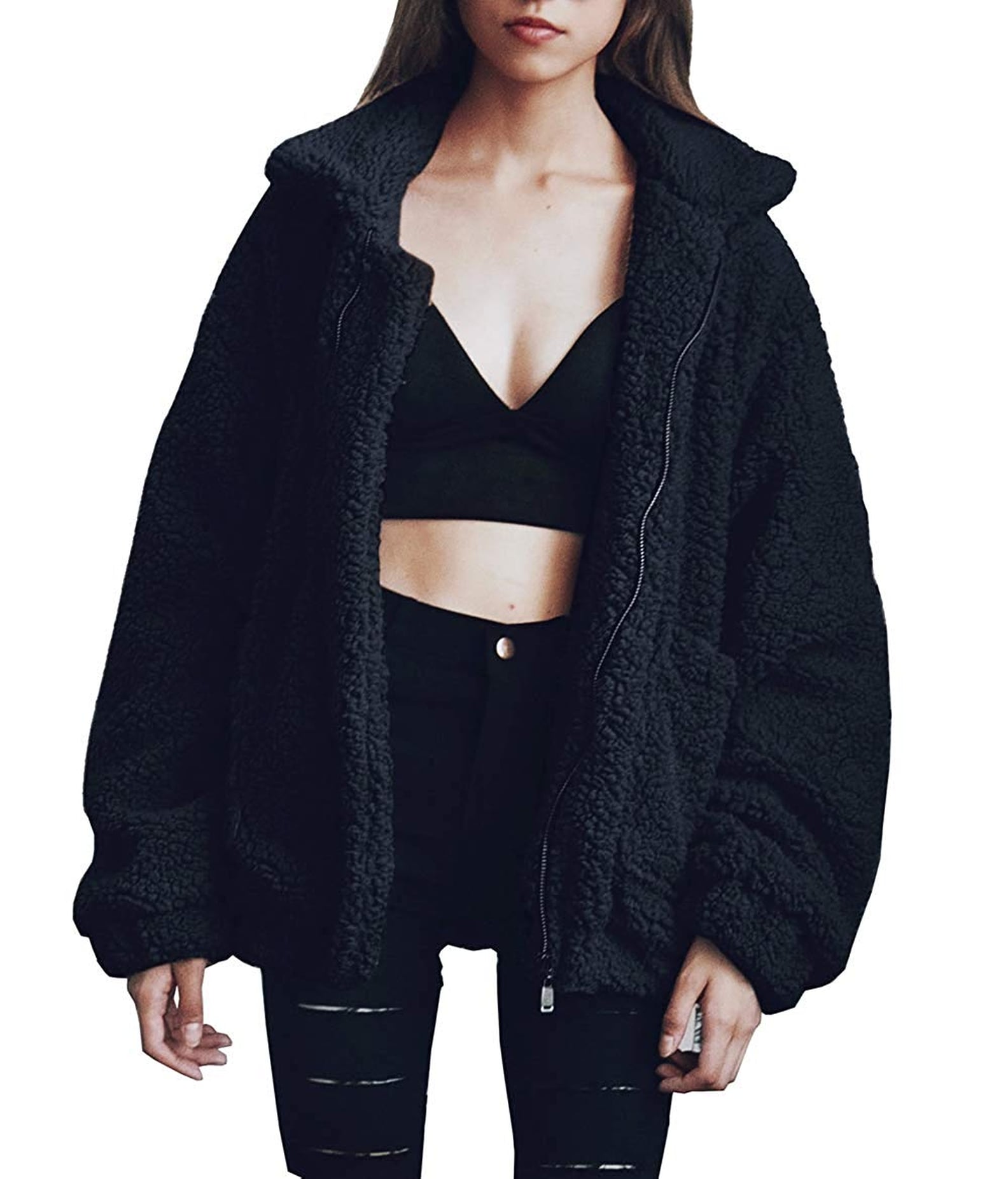 Popular Teddy Coat on Amazon Fashion | POPSUGAR Fashion