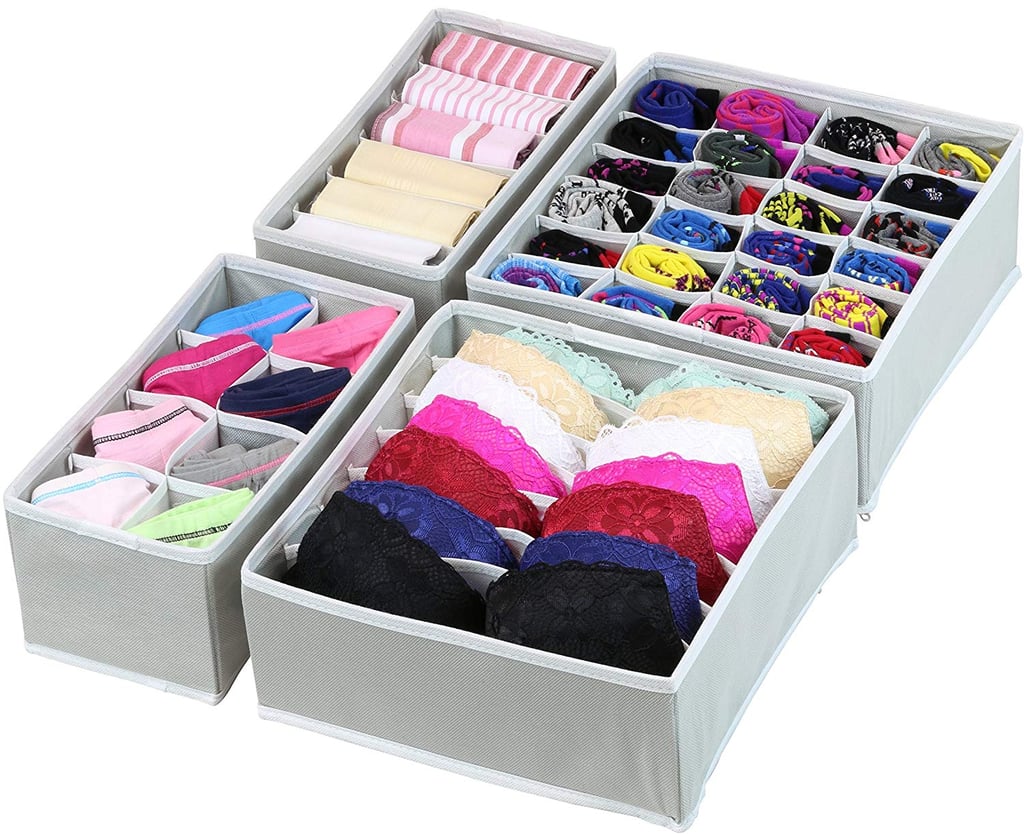 Simple Houseware Underwear Organiser Drawer Divider