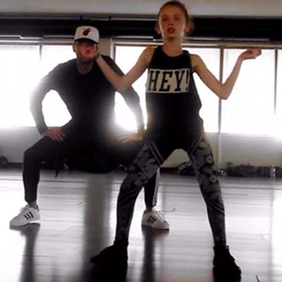11-Year-Old Girl Dancing to "Anaconda" by Nicki Minaj Video