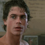 That time he's shirtless in 1986's About Last Night . . . | Rob Lowe ...