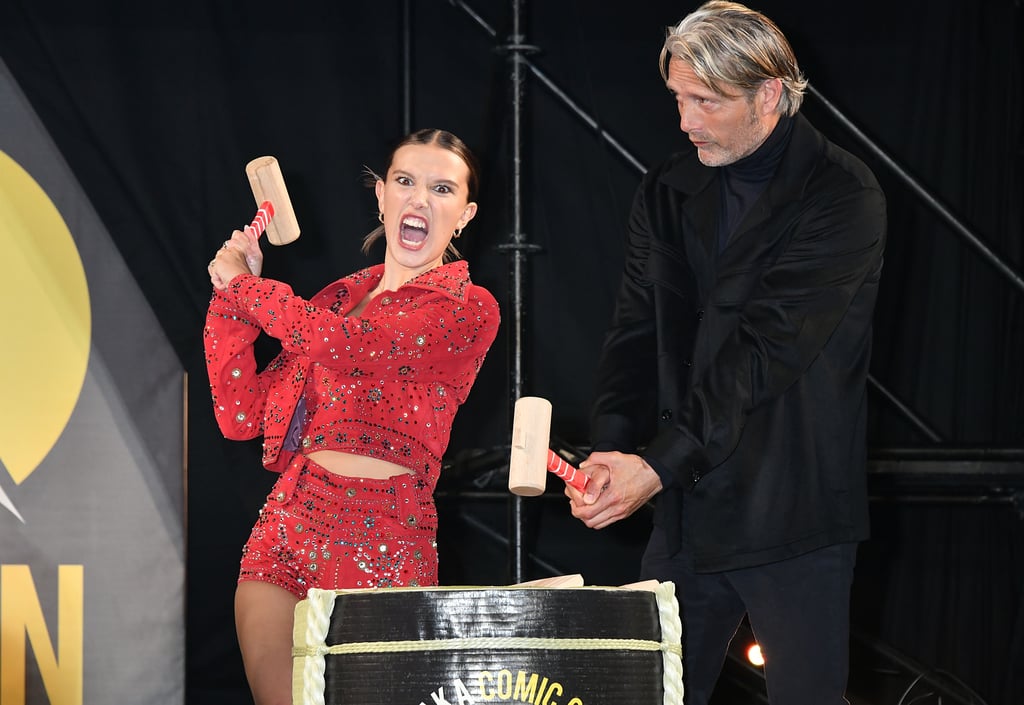 5 May: Millie Bobby Brown and Mads Mikkelsen