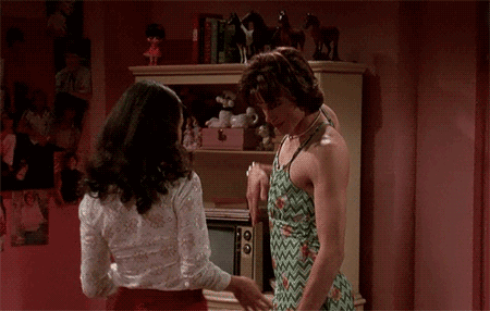 When he's not afraid to show a little skin.